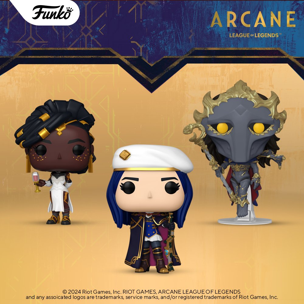 Arcane Funko Pops: Viktor, Caitlyn, and Mel Are Here!
