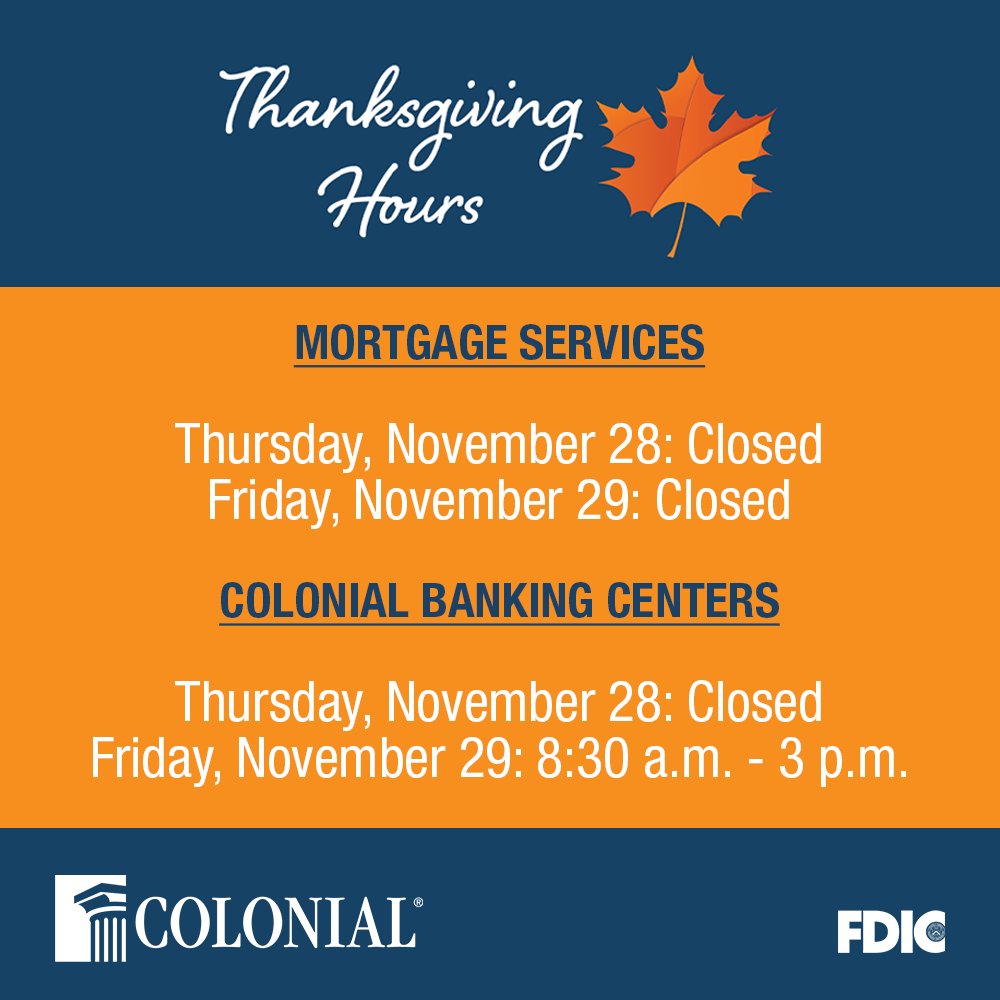 Colonial Savings, F.A. tweet media