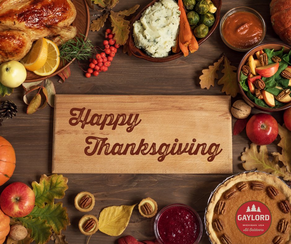 From our neck of the woods to yours, we hope you have a wonderful Thanksgiving!