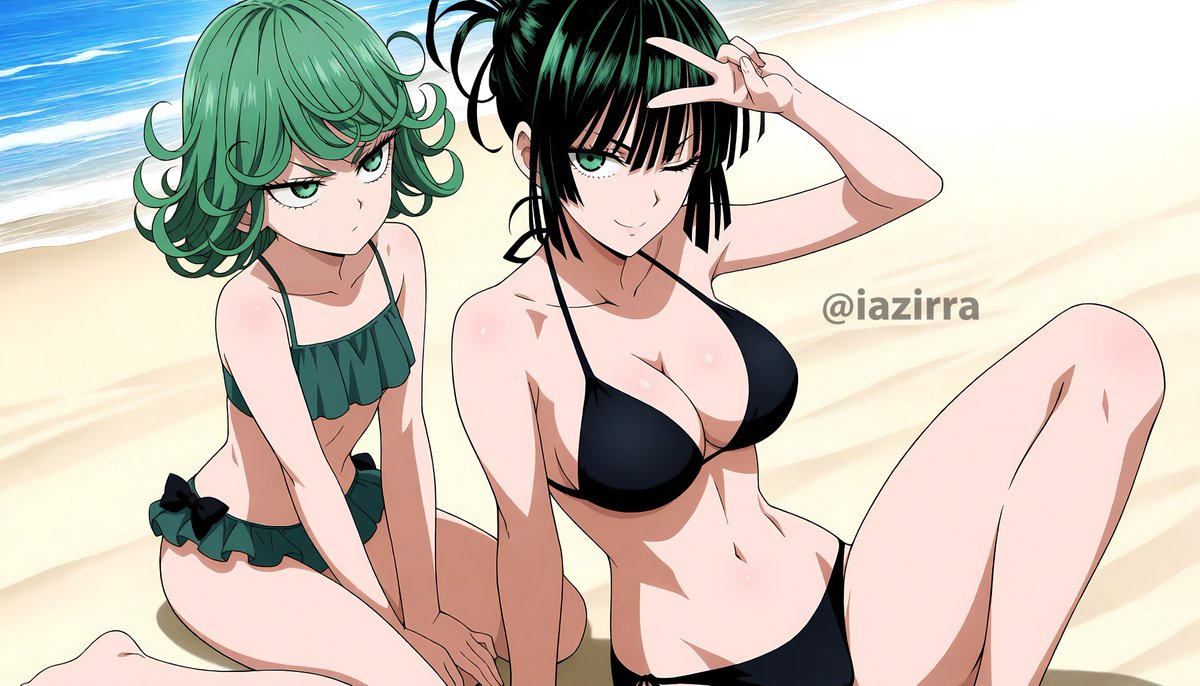 Dia de hermanas!!! y de playa claro

#OnePunchMan #fubuki #tatsumaki #OnepunchmanS3 #OnePunchManArt #OnePunchManfanart