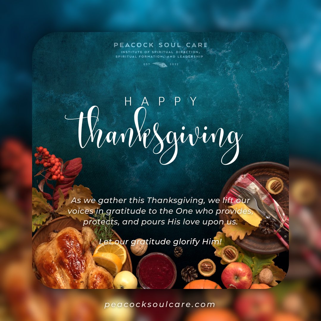 Praying you have an amazing Thanksgiving! #soulcare