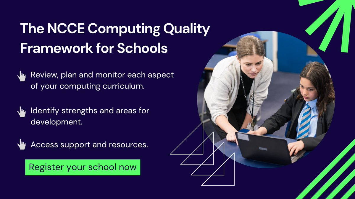WeAreComputing's tweet image. Empower your computing department with the Computing Quality Framework (CQF)!

Discover a powerful tool to enhance teaching, learning, and outcomes in computing education. Whether you&apos;re just starting out or refining existing practices, the CQF framework provides actionable…