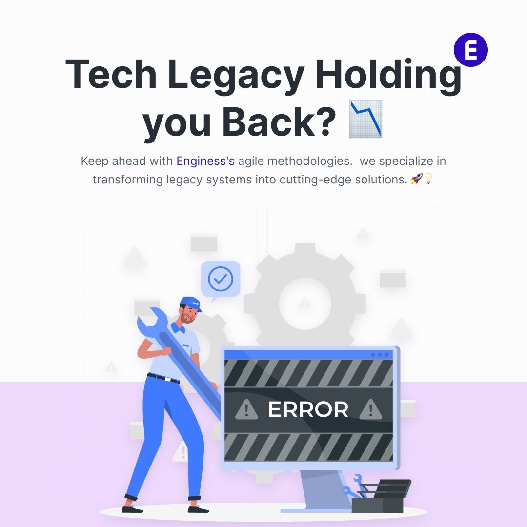 enginessio's tweet image. Tech Legacy Holding You Back? Embrace the Future! 🌐⚙️ Modernize your business for the digital era with Enginess. As a tech leader, we specialize in transforming legacy systems into cutting-edge solutions. Take a leap toward innovation!

#TechModernization #EnginessDigitalFuture