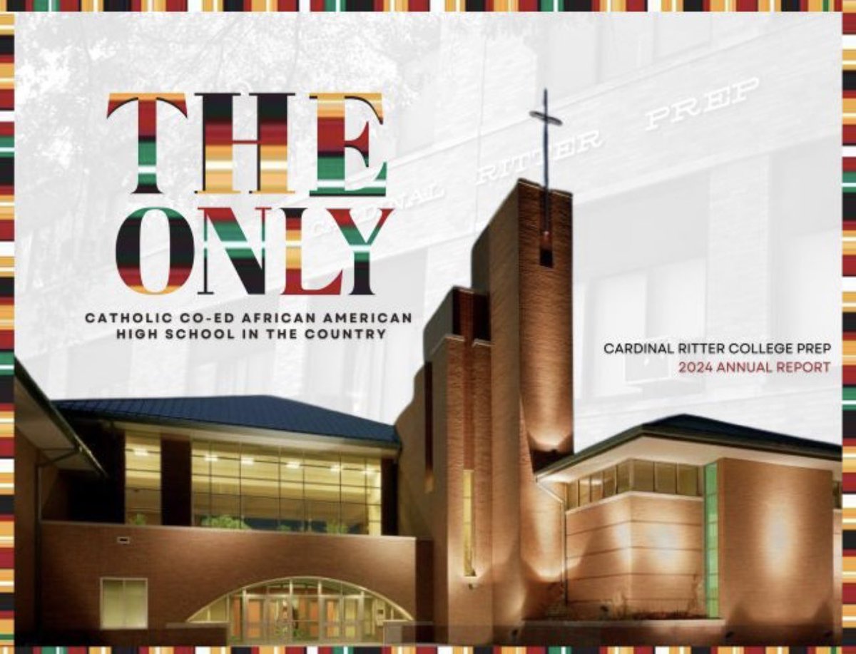 Did you know CRCP is the ONLY Catholic Co-Ed African American High School in the Country? Learn what makes us "One of One" in our 2024 Annual Report!

Read here! lnkd.in/gNzZzwEF
