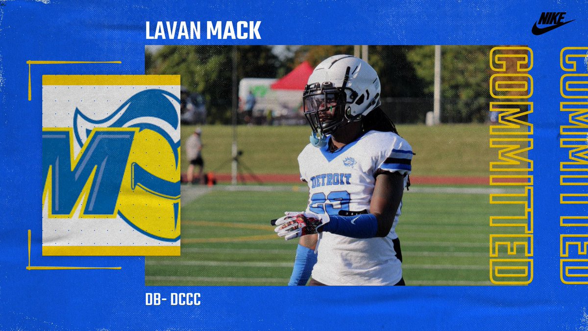 LavanMack's tweet image. It’s Been real at @CCCLionsFB All love For Coaches and Teammates💯 On to The next chapter 💙🙏🏾  @CoachJReardon @CoachGarvin3 @CoachAllenElite