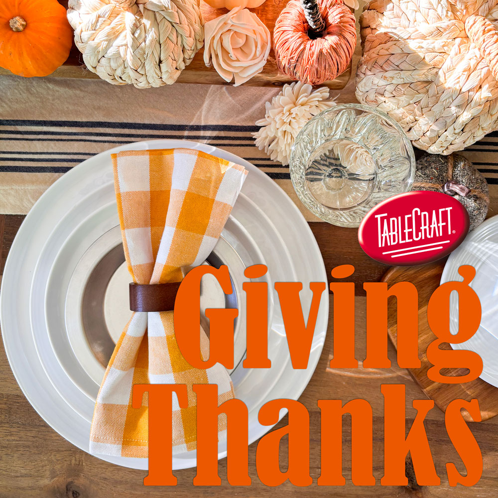 tablecraft_fs's tweet image. 🍁 To all our amazing friends and colleagues: Here&apos;s to a weekend full of delicious food, stunning place settings, and ALL the gratitude for YOU! 🦃✨ Wishing you a Thanksgiving filled with love, laughter, and plenty of seconds. 🥂 #ThankfulForYou #ThanksgivingCheers