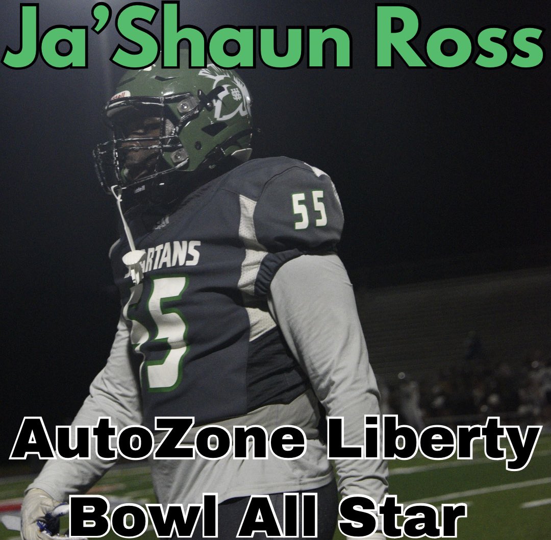 White Station High Football (@whitestationfb) on Twitter photo Congrats to our <a href="/AZOLibertyBowl/">AutoZone Liberty Bowl</a> All Star Ja’Shaun Ross.
#Solid🪨
#CheckInAtDaStation ⚔️
#AllAboard🚉
#FightYourFight💚
#OnwardSpartans Congrats to our <a href="/AZOLibertyBowl/">AutoZone Liberty Bowl</a> All Star Ja’Shaun Ross.
#Solid🪨
#CheckInAtDaStation ⚔️
#AllAboard🚉
#FightYourFight💚
#OnwardSpartans