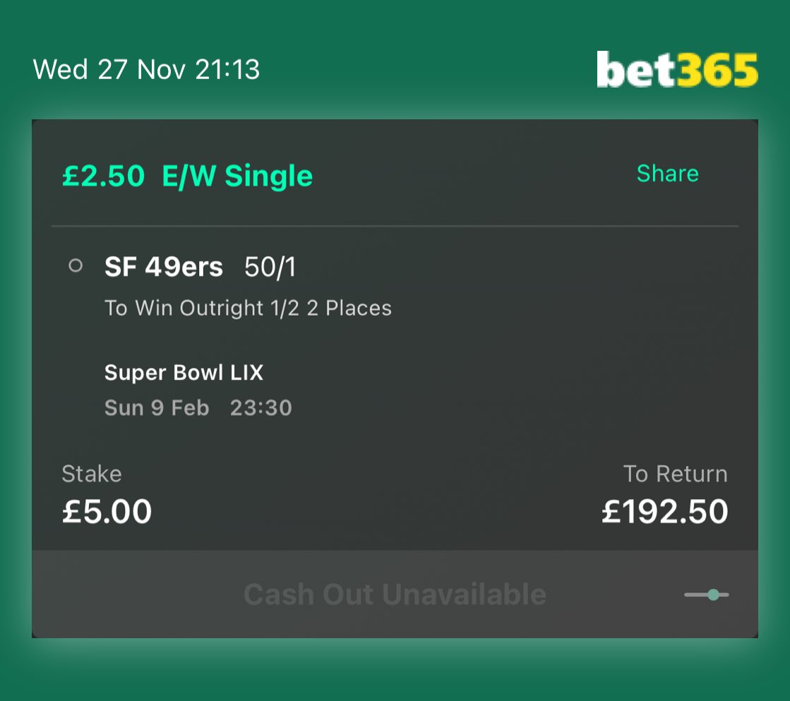 ⁦<a href="/AdamAizer/">Adam Aizer</a>⁩ took your advice. Just need to make SuperBowl LIX