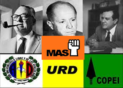 #UnDiaComoHoy #27Nov 1973 Los principales partidos políticos (AD, COPEI, URD y MAS) acuerdan excluir del debate electoral de 1973 las cuestiones referidas al proceso de delimitación de áreas marinas y submarinas, que conducen los gobiernos de Venezuela y Colombia. #MiMapa
