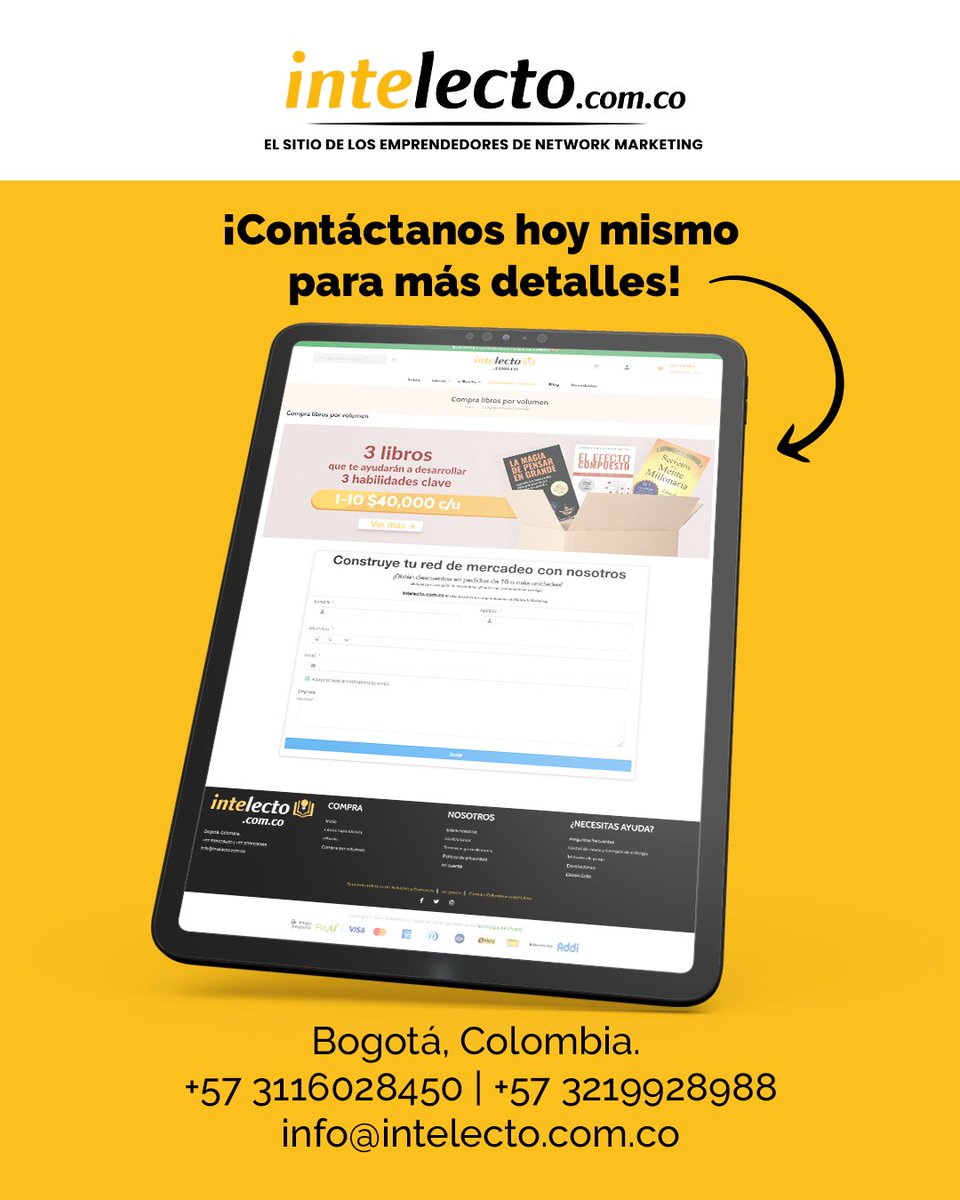 Intelecto_Col's tweet image. 📚Cada uno ofrece herramientas valiosas para mejorar en diferentes aspectos de tu vida. ¿Listo para el desafío?

Visita intelecto.com.co🚀 o escribe al WhatsApp +57 3219928988
| +57 3116028450

#LecturaRecomendada #DesarrolloDeHabilidades #CrecimientoPersonal