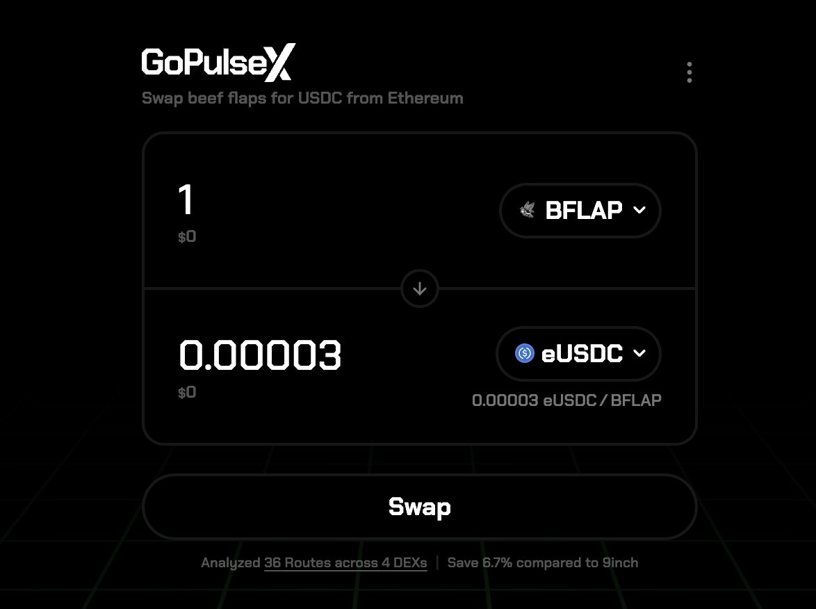 beefflapswin's tweet image. 33333x to a dollar 😎