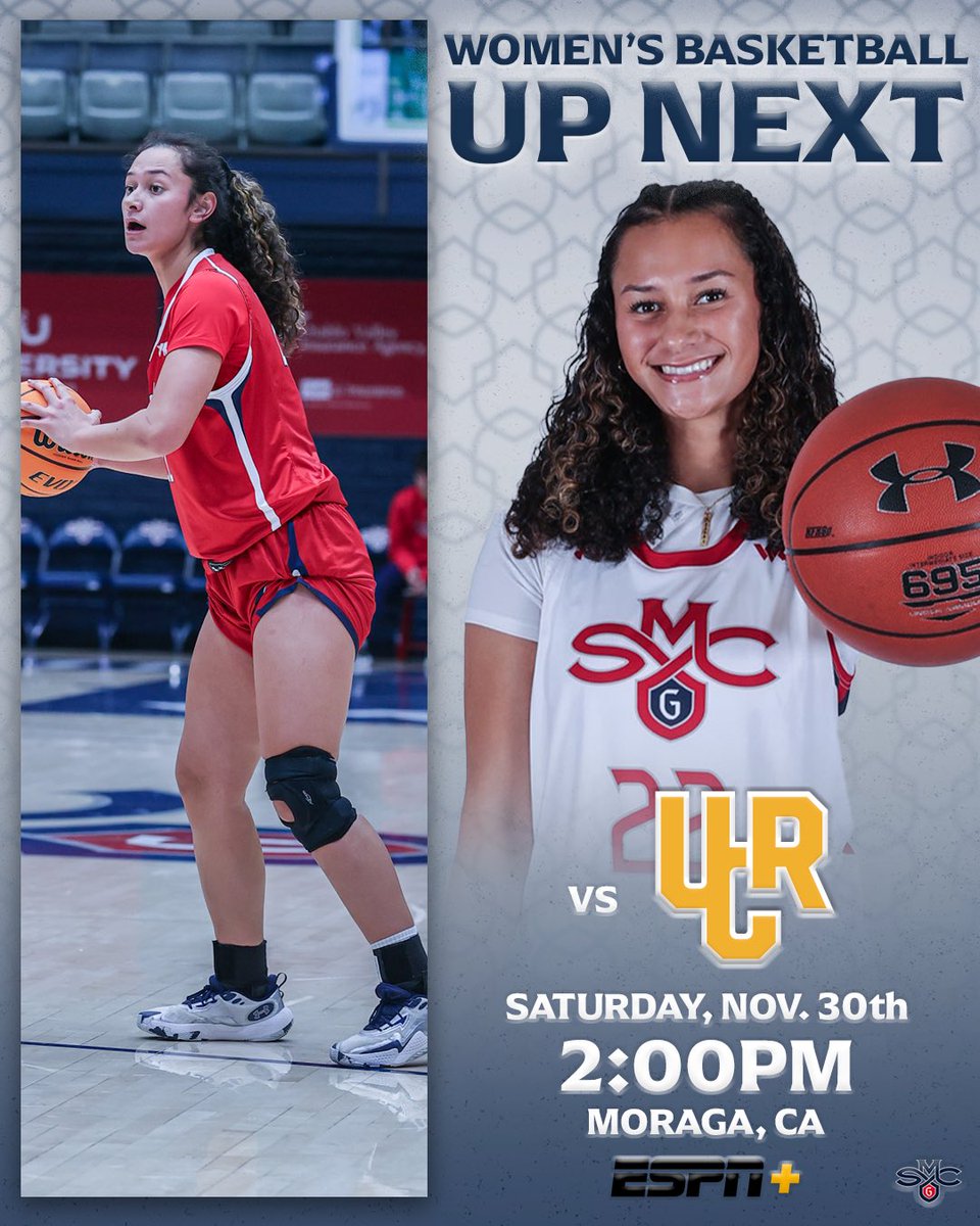 Saint Mary's Gaels (@smcgaels) on Twitter photo Add Gaels basketball to your Thanksgiving week plans 🦃
Come out to UCU Pavilion THIS SATURDAY to watch <a href="/GaelsWBB/">Saint Mary's Women's Basketball</a> take on UC Riverside at 2:00PM. Click the link below to grab your tickets now 🎟️
🔗 smcgaels.com/tickets
#GaelsRise Add Gaels basketball to your Thanksgiving week plans 🦃
Come out to UCU Pavilion THIS SATURDAY to watch <a href="/GaelsWBB/">Saint Mary's Women's Basketball</a> take on UC Riverside at 2:00PM. Click the link below to grab your tickets now 🎟️
🔗 smcgaels.com/tickets
#GaelsRise