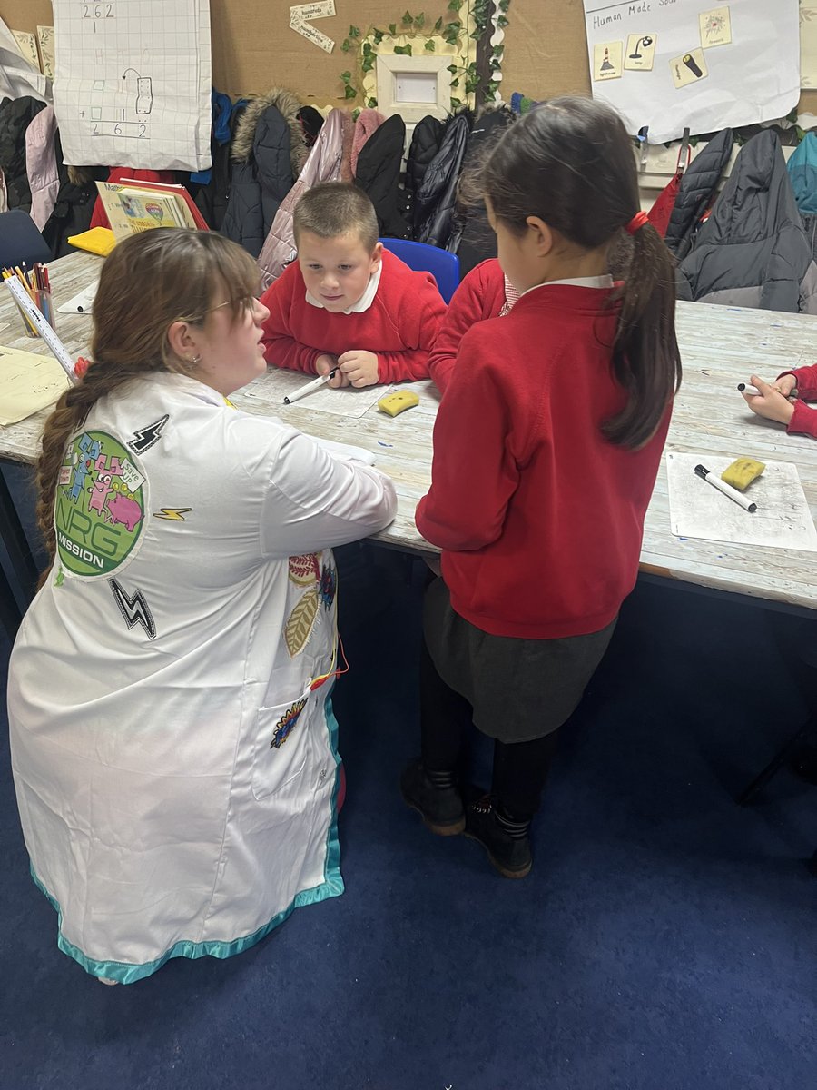 We had a very exciting visit from Dr Watt today! All about saving energy and money