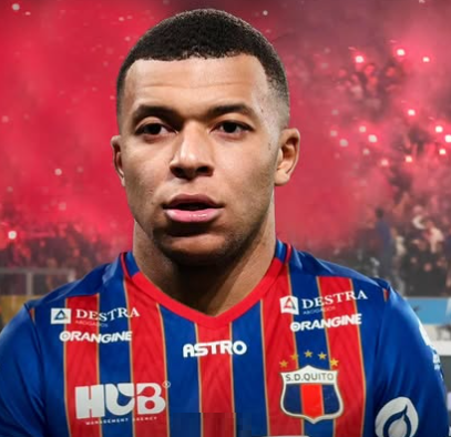 ciyiei's tweet photo. BREAKING: El Real Madrid se esta planteando un préstamo de 6 meses de kylian mbappe al deportivo Quito por el mal momento que atraviesa el astro camerunés https://t.co/UHpuPFvL2e