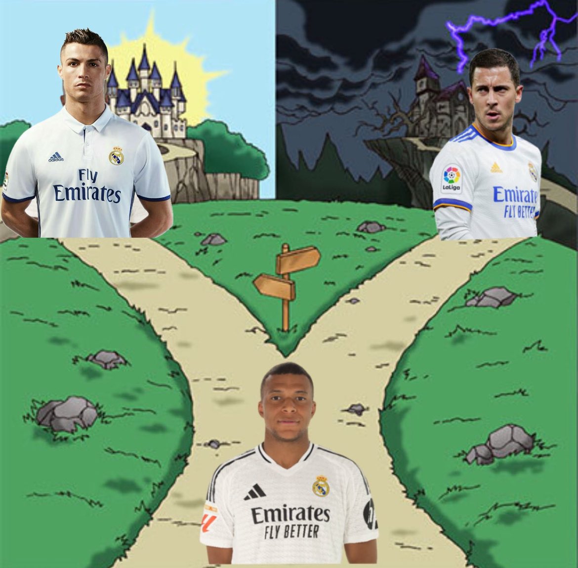 Increíble lo de Mbappe desde que llegó.