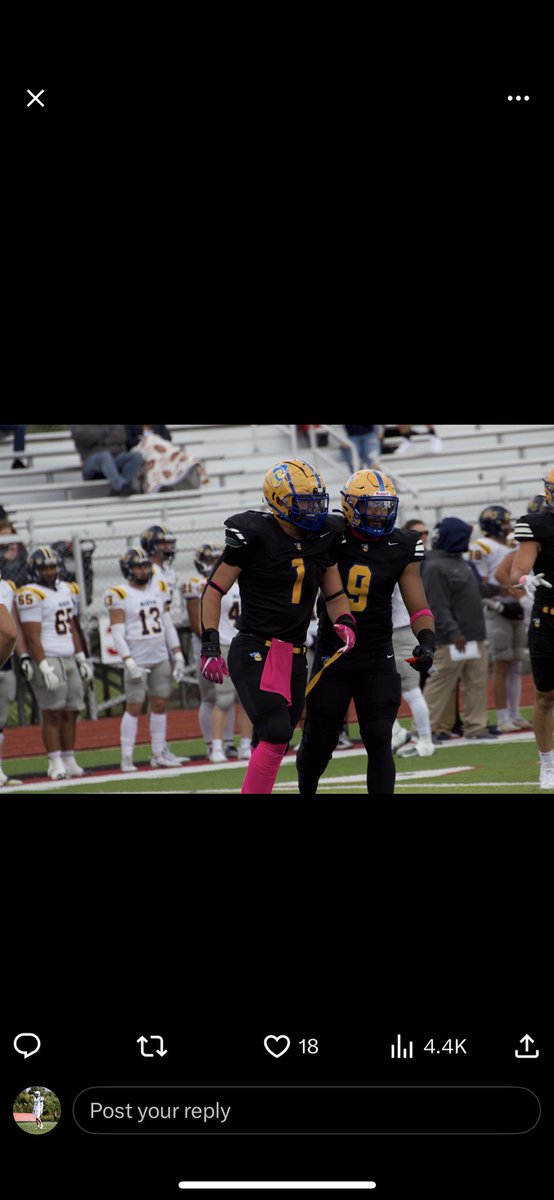 dontrellhart4's tweet photo. after a great conversation with @CoachMcCoyJr I'm extremely blessed to receive an offer from Madonna University @MUCrusadersFB #AGTG https://t.co/Y8ZeHfYuox