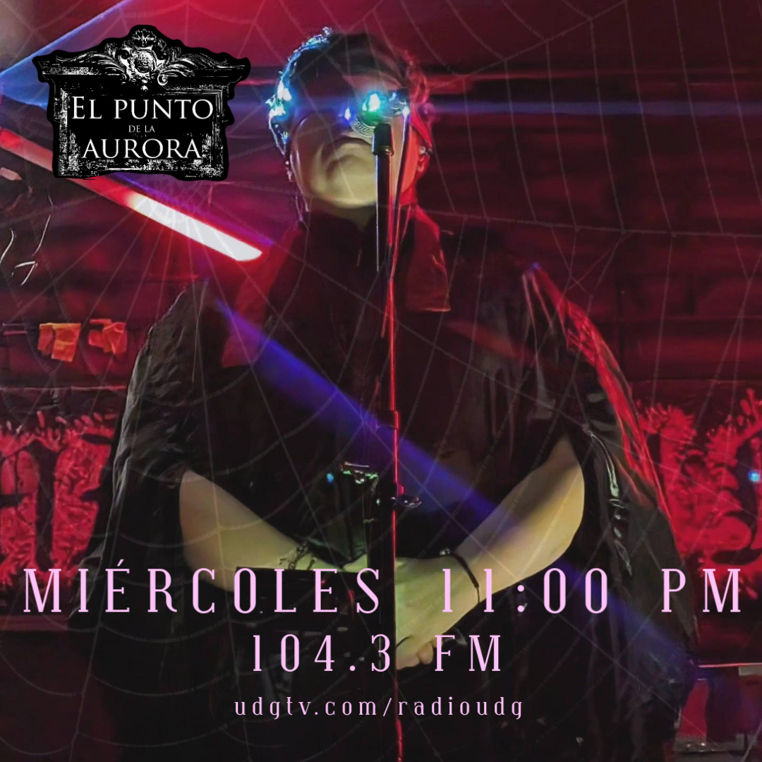 Hoy miércoles 27 de noviembre música de <a href="/antiflvx/">Antiflvx</a>, Faith and The Muse, Elezoria, X Marks The Pedwalk, Spetsnaz, Ductape &amp; She Past Away y más.
 
 11 PM por el 104.3 FM o udgtv.com/radioudg <a href="/RadioUdeG/">Radio Universidad de Guadalajara</a> 
 Conduce: <a href="/juandeaves/">Juan Heredia</a> 
 
 #ElPuntoDeLaAurora