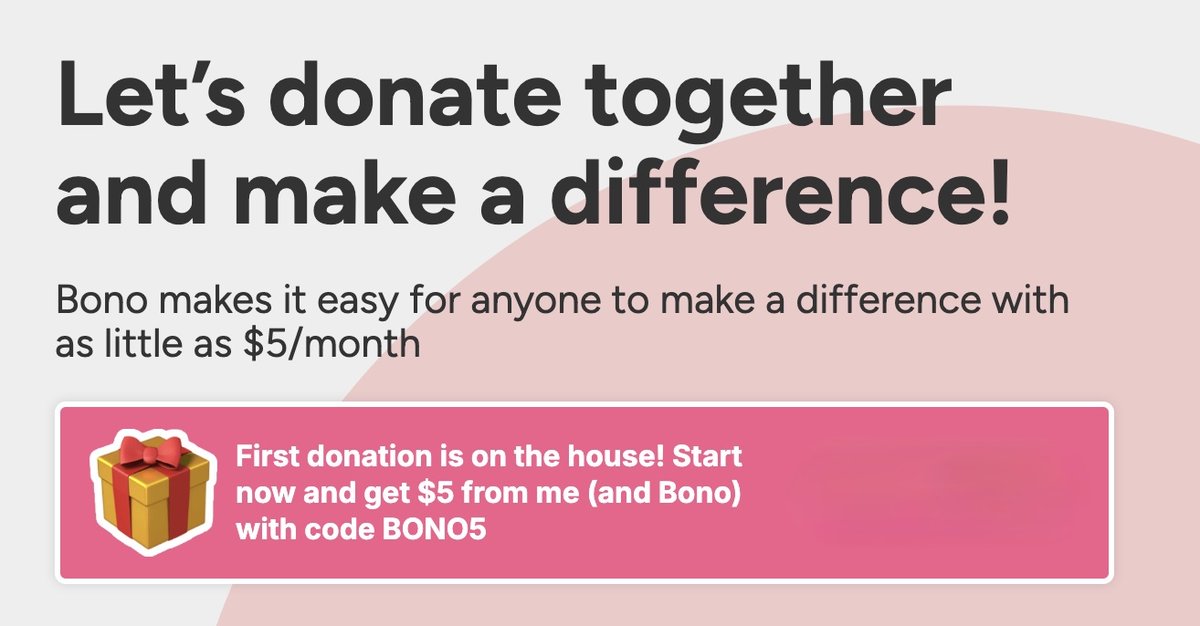 Bono tweet media
