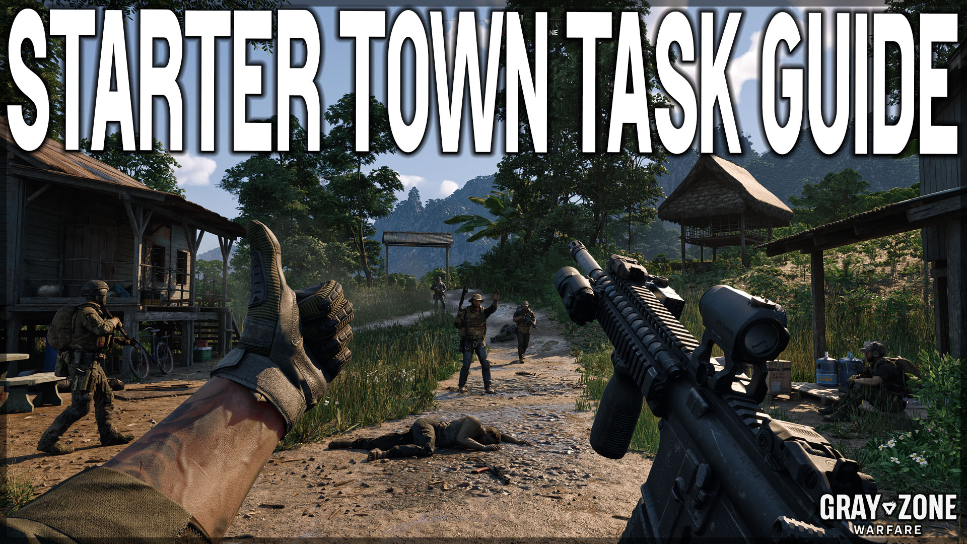 NothingButSkillz on X: &ldquo;Gray Zone Warfare COMPLETE STARTER TOWN 