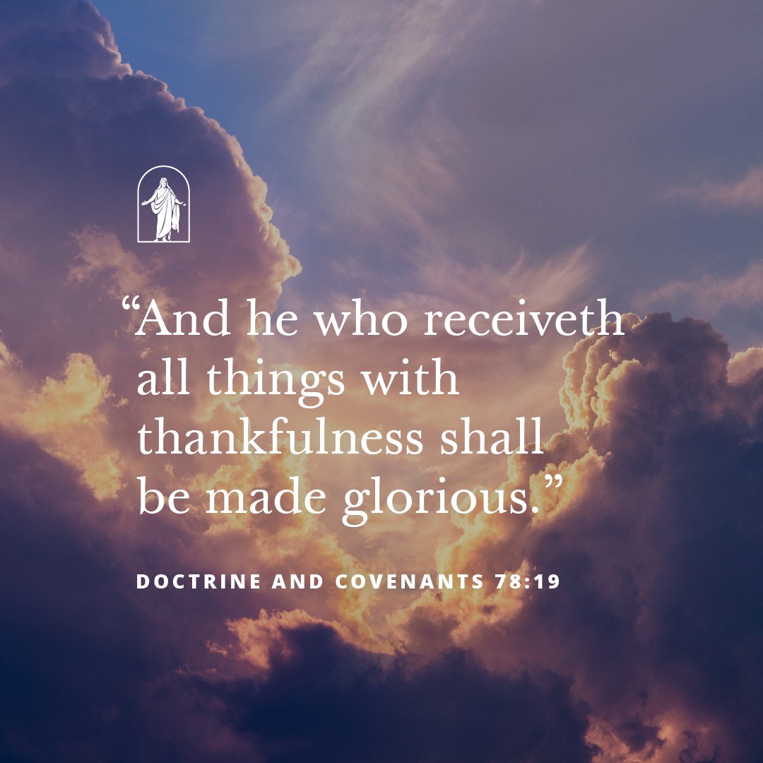 HollandJeffreyR's tweet image. Despite the numerous challenges that have presented themselves over the last year and a half in my life, it is because of the gifts from Jesus Christ that I can remain grateful and optimistic about the future.
I am grateful for the promise of enjoying eternal life with the ones…