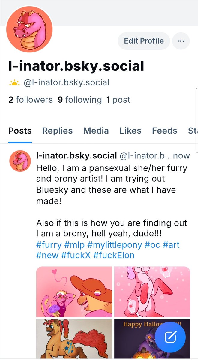 InatorL's tweet photo. Come follow me! Also, I have always had an mlp side account called @Scarlet_Wish_26 ! Go there if you like ponies! https://t.co/66jzZKahaf