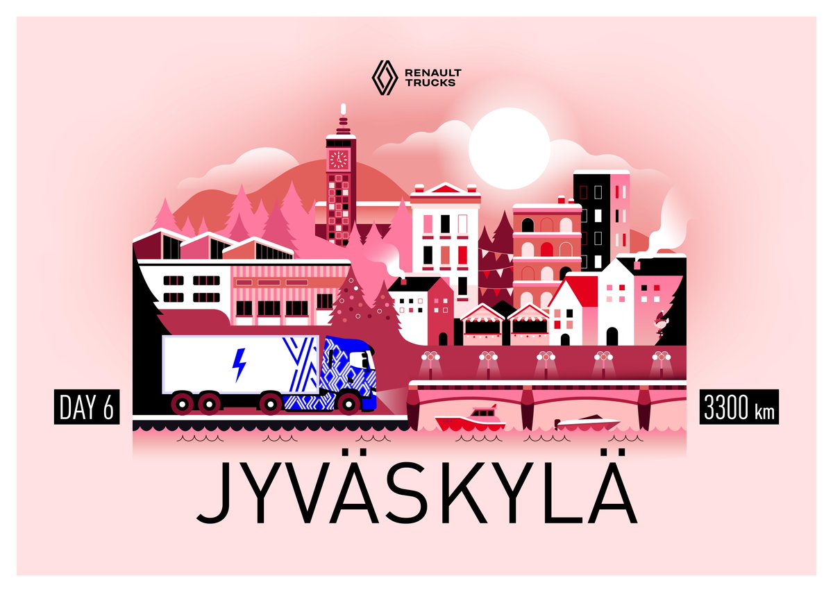 Renault Trucks (@renaulttrucksco) on Twitter photo 🚛✨ Road to Santa, Day 7
We’ve arrived in Jyväskylä, where the snow is truly settling in!❄️
Was that an elf behind that tree? 👀🎄
📬 Send your child’s letter to contact@renault-trucks.com. We’ll add it to the load. 5 lucky participants who send letters will win amazing gifts! 🚛✨ Road to Santa, Day 7
We’ve arrived in Jyväskylä, where the snow is truly settling in!❄️
Was that an elf behind that tree? 👀🎄
📬 Send your child’s letter to contact@renault-trucks.com. We’ll add it to the load. 5 lucky participants who send letters will win amazing gifts!