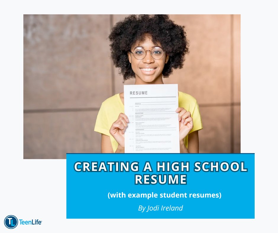📝 Working on your high school resume? Here's a guide that will break down step-by-stop of creating a perfect resume with tips on what to include and how to format it. 

teenlife.com/blog/creating-…

#HighSchoolResume #CollegePrep #ScholarshipTips #TeenLifeBlogs