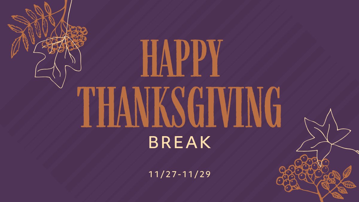 🦃🍁 Gobble, gobble! Have a restful Thanksgiving break filled with good vibes and good food. 💛 We’re so thankful for all our amazing students who join us in the Digital Lounge. Take a well-deserved break, and we’ll see you back next Monday! 🌟 #ThanksgivingBreak