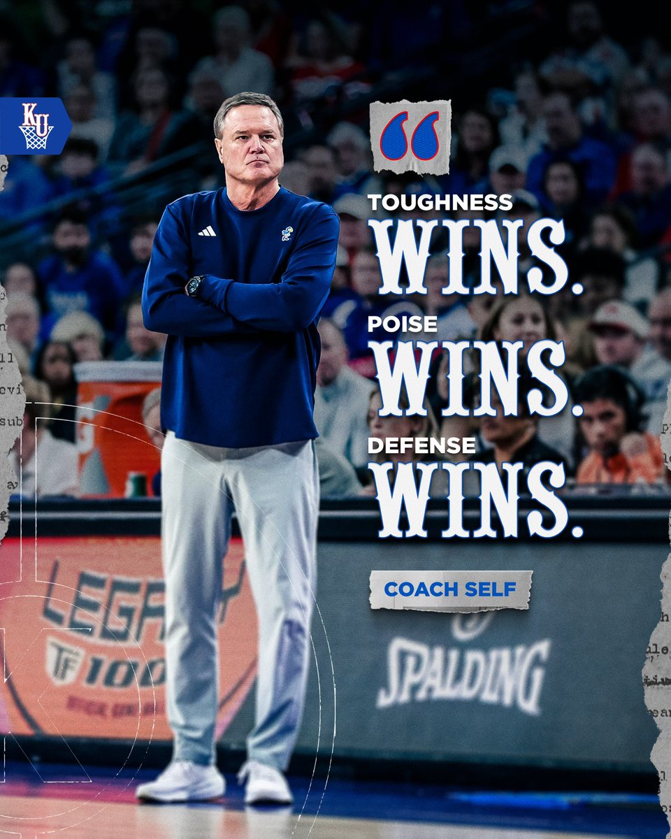 KUHoops's tweet photo. Coach Self speaking facts 🗣️ https://t.co/JacB1pFh8M
