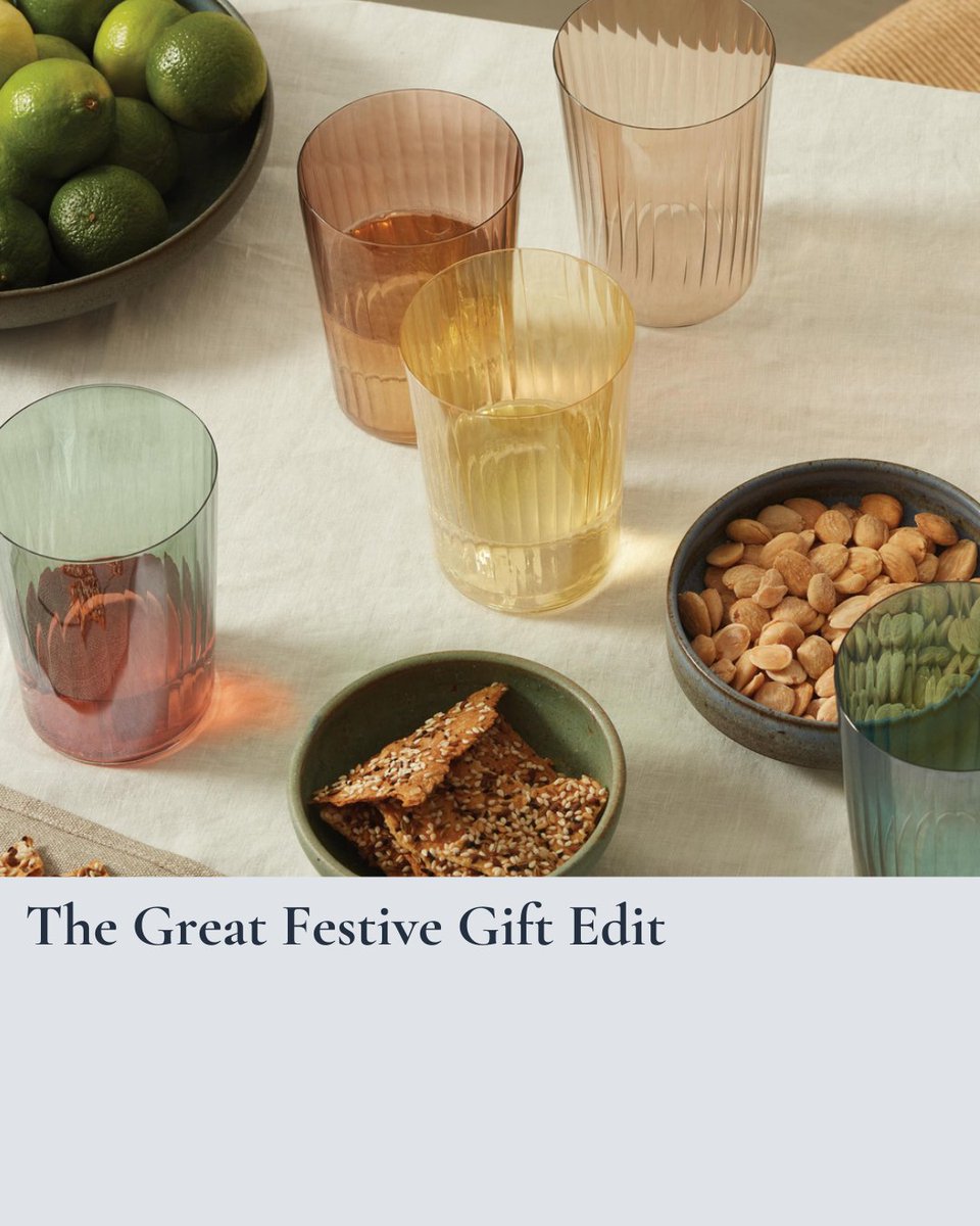 The Great Festive Gift Edit 🎄🎁

From thoughtful treasures to tasty treats and charming stocking fillers, The House Directory's great festive gift guide has everything you need to delight everyone on your list this season.

Read the edit - thehousedirectory.com/the-great-fest…

📸: <a href="/lsa_int/">LSA International</a>
