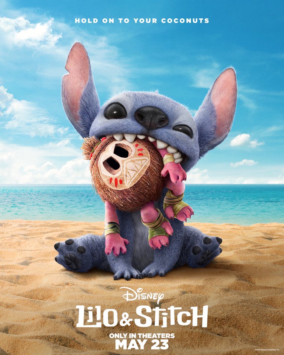 New poster for the live-action ‘LILO &amp; STITCH’ remake.

In theaters on May 23, 2025.