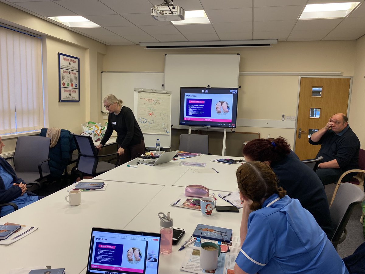 Sally Ward🫶🏼💙 (@sallywa61369394) on Twitter photo What a great Chronic oedema study day today at <a href="/BuryWCL/">Wound Care & Lymphoedema Service</a> <a href="/NCAlliance_NHS/">Northern Care Alliance NHS Foundation Trust (NCA)</a> <a href="/BuryCO_NHS/">Bury Care Organisation</a> hopefully the team will take something away from the session to use in practice. Thank you to <a href="/essity/">Essity</a> <a href="/CompressionWill/">William Potts</a> <a href="/LizstottG/">Liz Stott</a> What a great Chronic oedema study day today at <a href="/BuryWCL/">Wound Care & Lymphoedema Service</a> <a href="/NCAlliance_NHS/">Northern Care Alliance NHS Foundation Trust (NCA)</a> <a href="/BuryCO_NHS/">Bury Care Organisation</a> hopefully the team will take something away from the session to use in practice. Thank you to <a href="/essity/">Essity</a> <a href="/CompressionWill/">William Potts</a> <a href="/LizstottG/">Liz Stott</a>