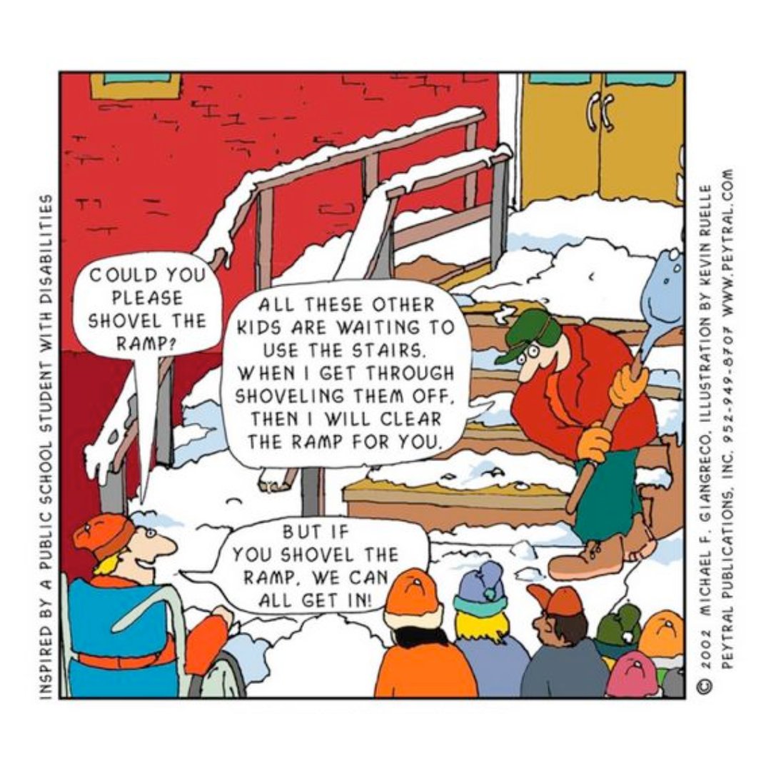 RareRevolutionM's tweet image. Continuing the theme of #DisabilityHistoryMonth, we&apos;re looking at accessibility. 

According to The Ramp People, 3 in 4 disabled people have left a shop or business because of #AccessibilityIssues.  

Clearing the path for people with disabilities clears the path for everyone.