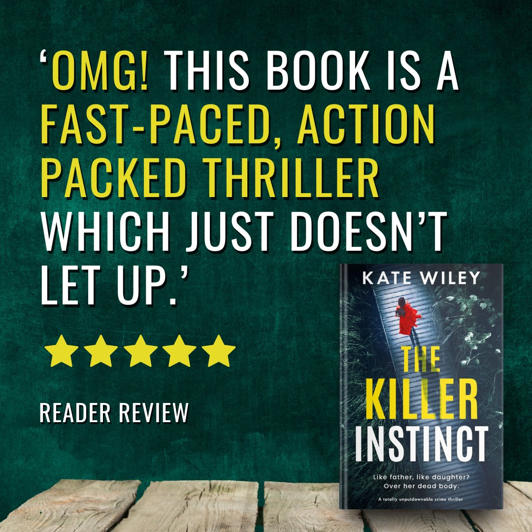 Stormbooks_co's tweet photo. 😱 Think you're reading for a gripping crime thriller that will keep you turning the pages?

🔥 Once you start reading The Killer Instinct by Kate Wiley you won't be able to stop: https://t.co/SGy6nRABgb

#crimefiction @sierradean #crimethriller https://t.co/GdPCX4WrlD