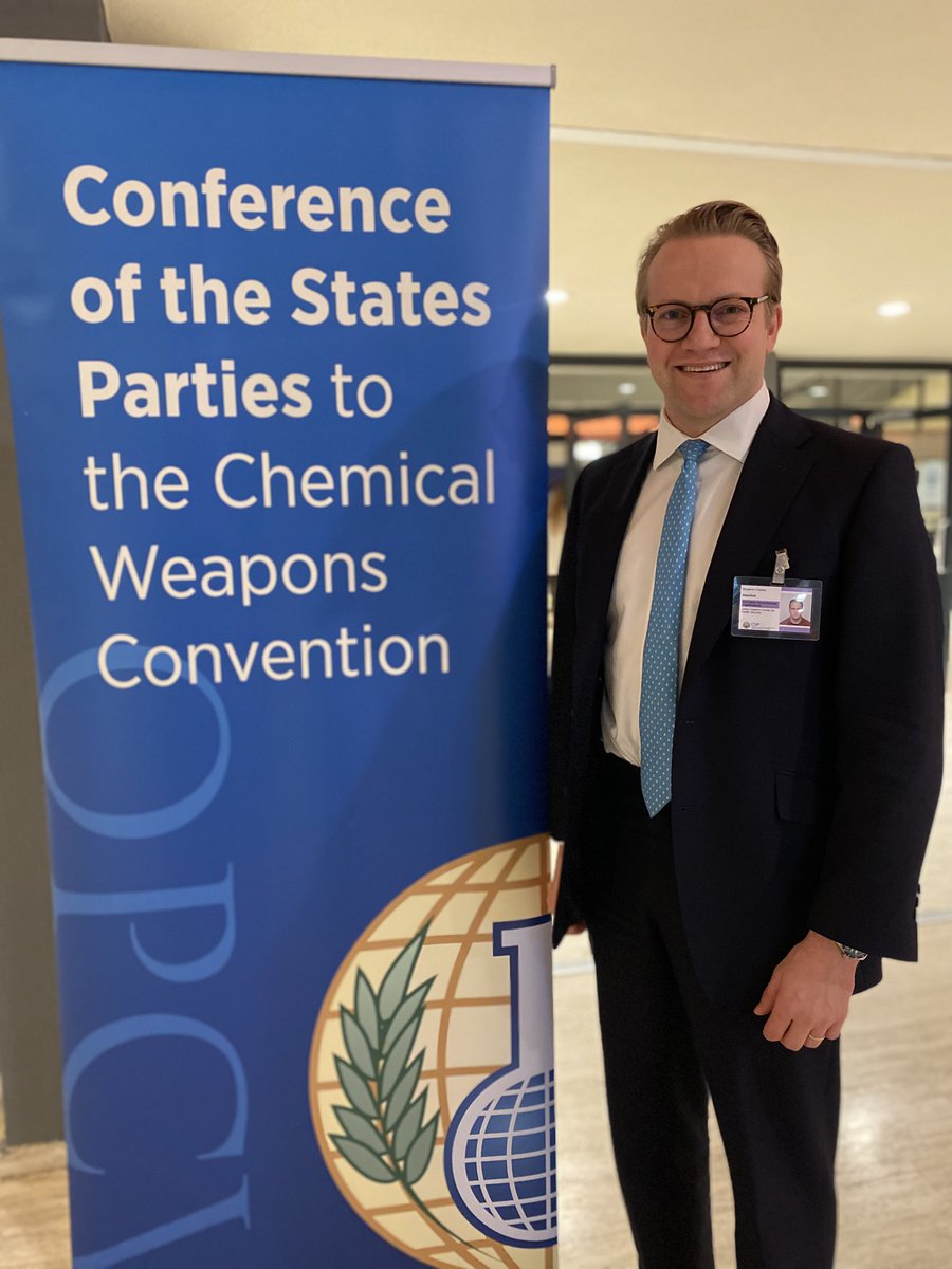 Ben Wakefield (@bcwakefield) on Twitter photo A privilege to host and present our <a href="/OPCW/">OPCW</a> side event supported by <a href="/CanadaOPCW/">Canada at OPCW</a> today, highlighting the purpose of our <a href="/GPctrDisinfo/">GP WMD Counter Disinfo</a> Initiative, recent analysis from the team on chemical weapons disinformation, and personal insights on the impact of CW disinformation.
#CSP29 A privilege to host and present our <a href="/OPCW/">OPCW</a> side event supported by <a href="/CanadaOPCW/">Canada at OPCW</a> today, highlighting the purpose of our <a href="/GPctrDisinfo/">GP WMD Counter Disinfo</a> Initiative, recent analysis from the team on chemical weapons disinformation, and personal insights on the impact of CW disinformation.
#CSP29