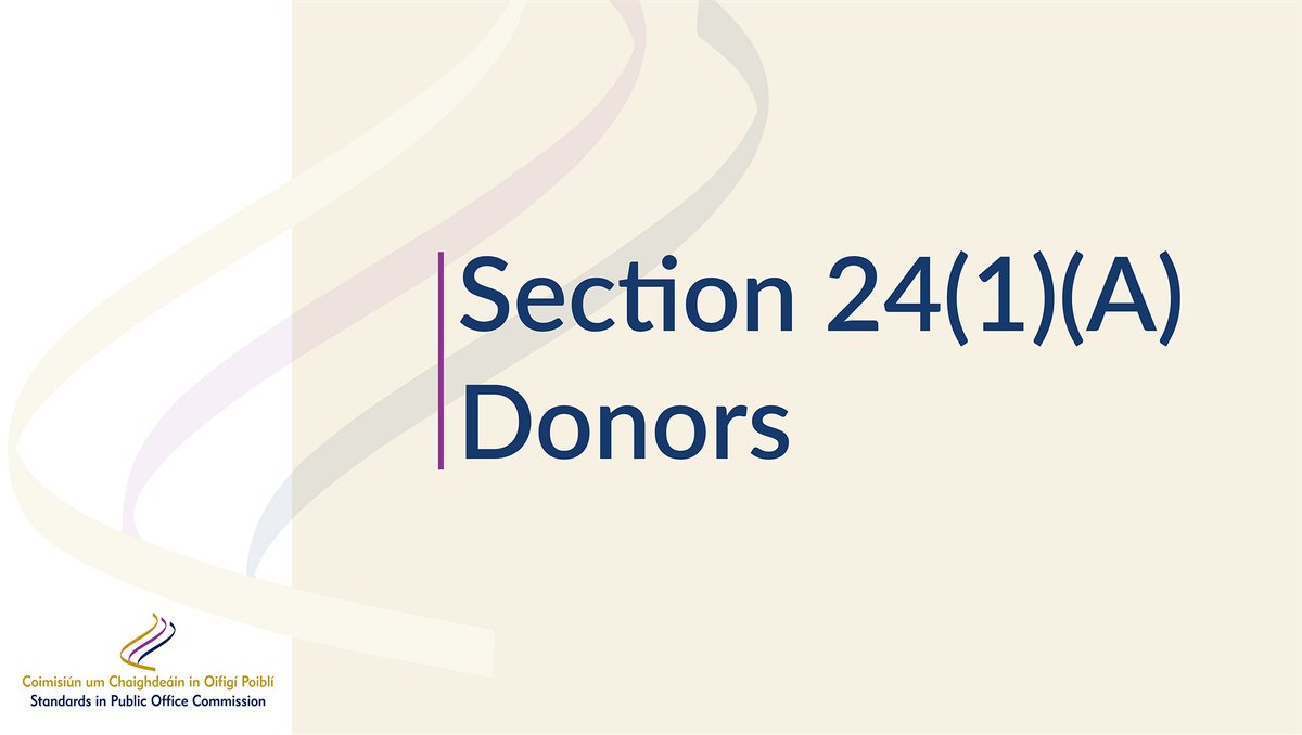 People donating to multiple recipients should be aware that if you donate more than €1,500 in total to two or more candidates, or parties, you must complete and return a donation statement to the Commission found at the following link - sipo.ie/en/collection/…