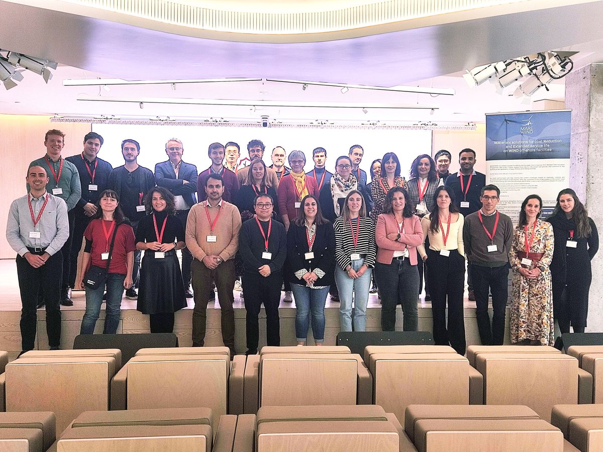 🌊💨Impulsando el futuro de la #energía #eólica #marina con <a href="/infomarewindeu1/">MAREWIND</a> 

La semana pasada celebramos la reunión final del Consorcio y un taller final sobre "Retos de sostenibilidad y durabilidad en infraestructuras offshore" 

🙏 ¡Gracias a todos los participantes!