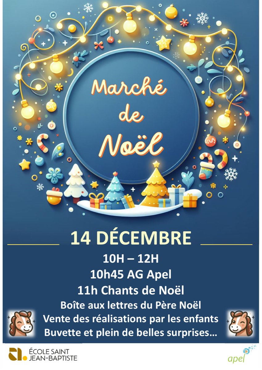 Notre marché de Noël 🎅