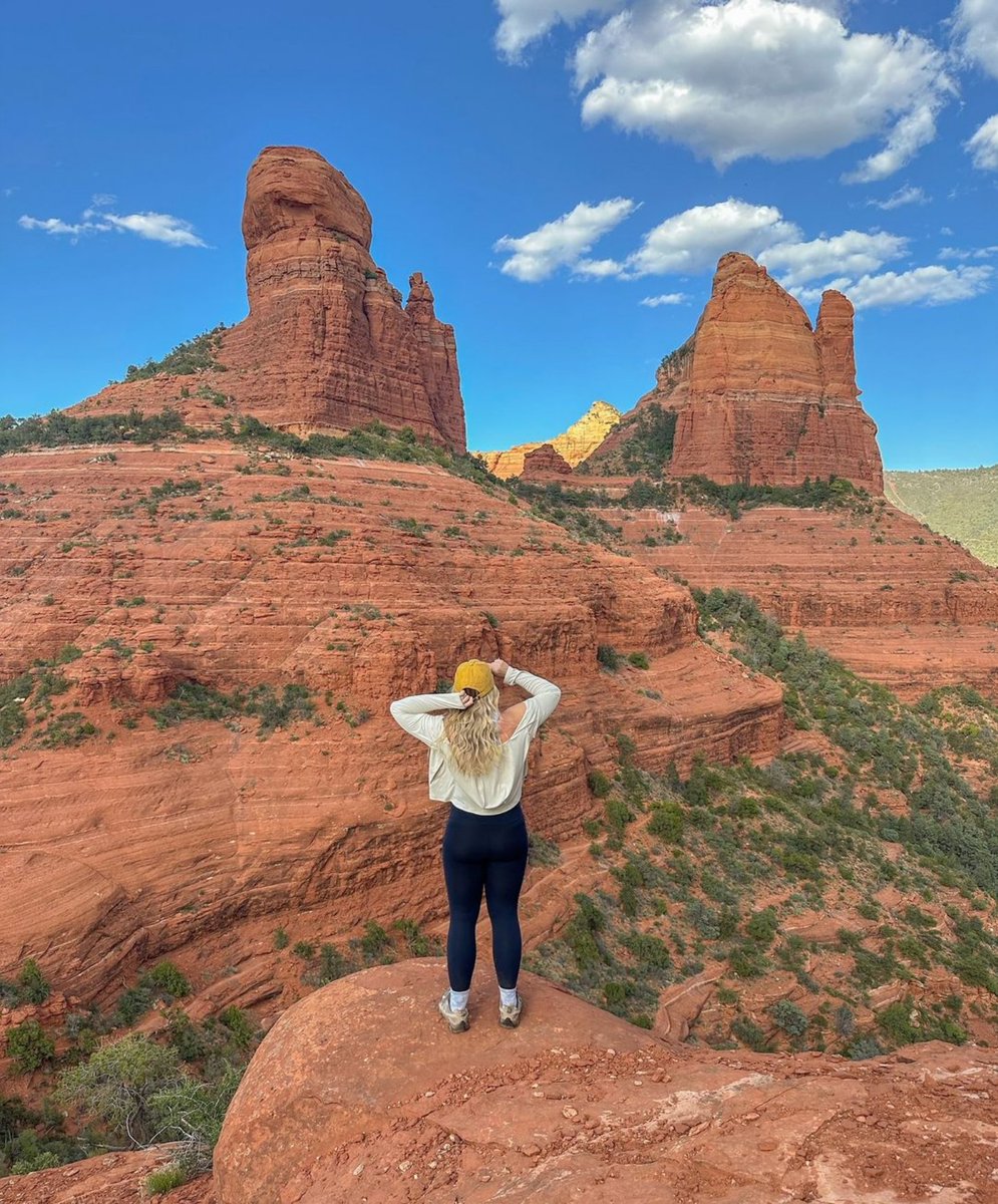 SedonaDotOrg's tweet photo. Take your adventure to new heights on Sedona’s Hangover Trail! 🥾🌄

Known for its challenging paths and jaw-dropping views, this trail offers a thrilling experience for seasoned hikers and mountain bikers.

📸: @missmollymaac

#HangoverTrail #SedonaAdventure #RedRockViews https://t.co/C6aQJAbNFI