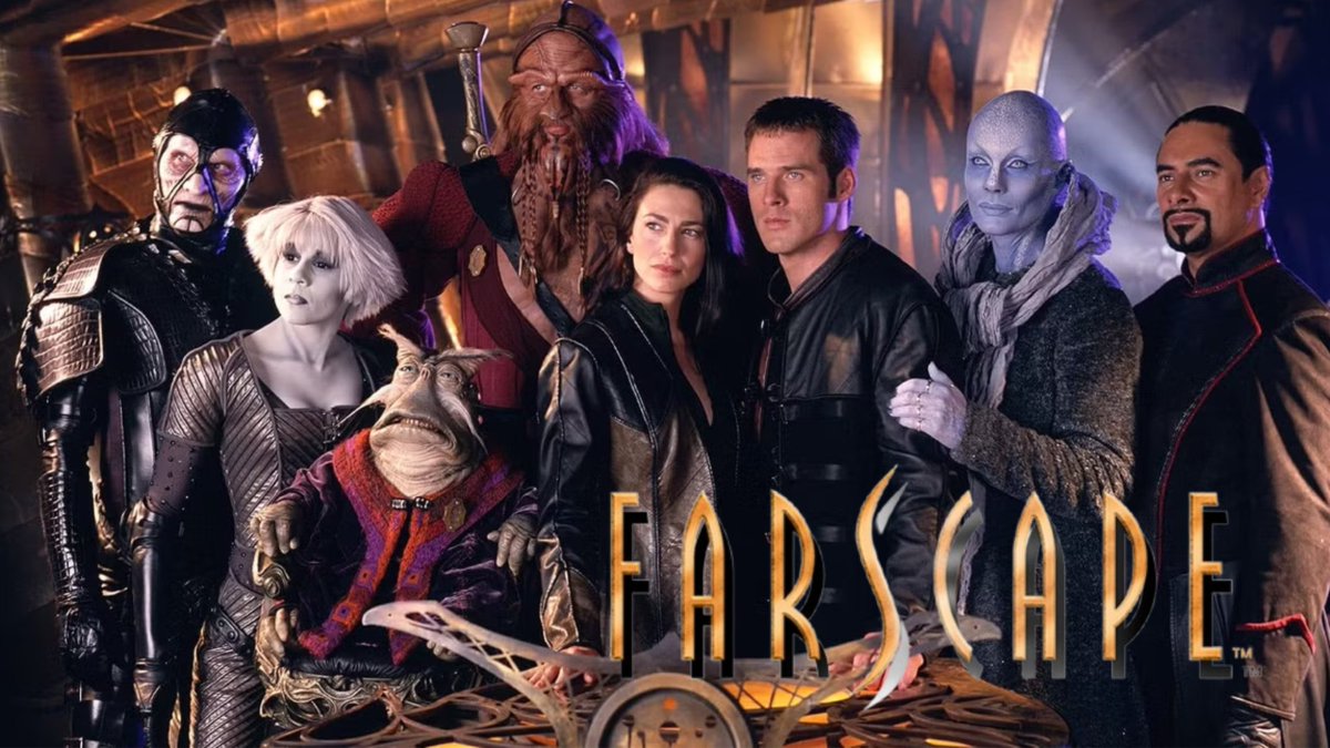 phanbroadgrass's tweet photo. Hey all! In honor of the 25th anniversary of Farscape, I want to do a full series review, episode by episode, to be posted on youtube. If you're a fan or just a fellow sci-fi nerd and would like to be involved, send me a message so we can talk about it! #farscape https://t.co/YPEERIIL6t