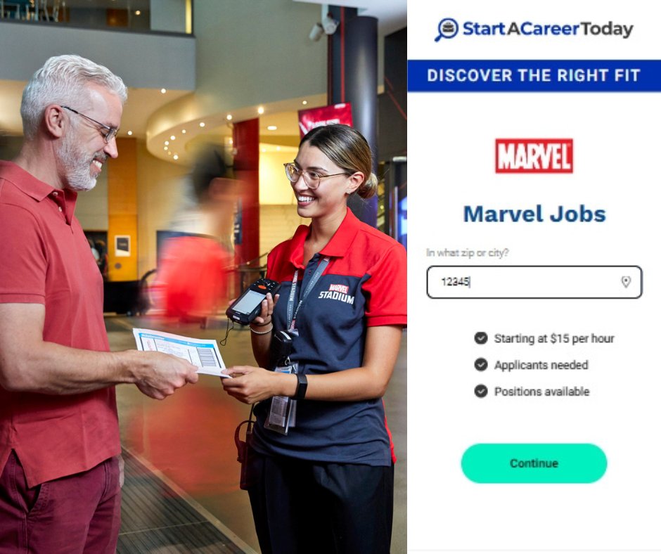 SandyVJones1997's tweet photo. 🌟 Join Marvel!
We're hiring for various exciting roles.
Be part of the team that brings epic stories to life.
Enjoy competitive pay, great benefits, and a creative work environment.
Apply now at Marvel Careers
https://t.co/BIWIvy4JC7

#Amazon #Netflix #Disney #Marvel #Fedex https://t.co/nV4sMVPDGO