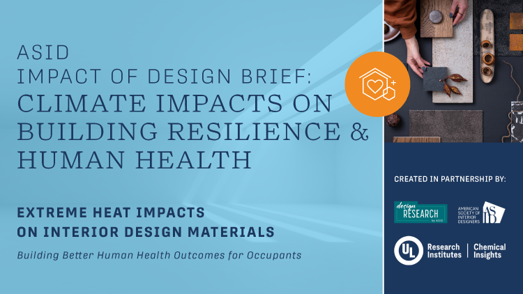 Chem_Insights's tweet image. The new publication from CIRI and @ASID examines the current state of the environment from a chemical landscape perspective &amp;amp; proposes how climate, building resiliency, &amp;amp; human health can be better considered to create healthier spaces.bit.ly/3CLYoG9 #InteriorDesigners