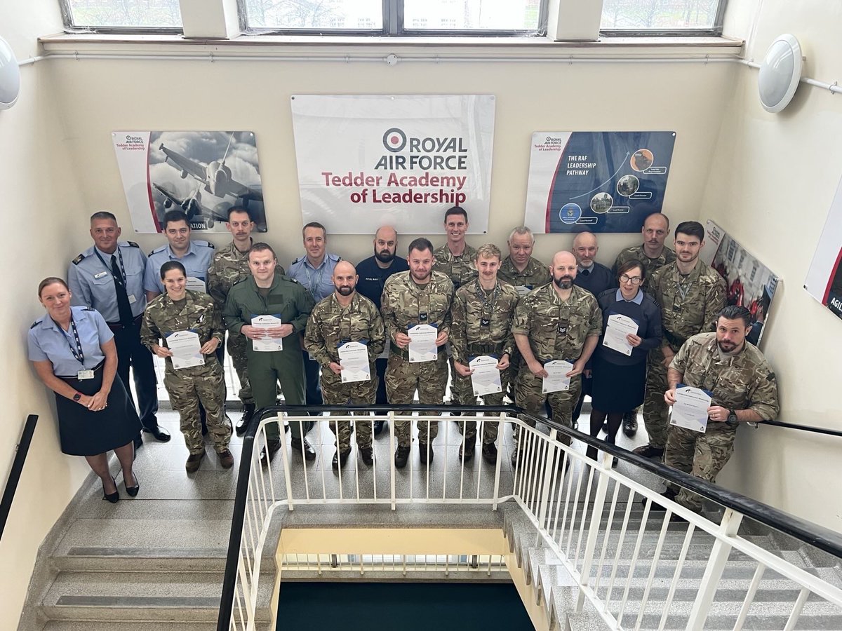 RAF Tedder Academy of Leadership (@tedderacademy) on Twitter photo The Aviator Development Foundation Programme (ADFP) is catching on fast…..another 18 trained facilitators all ready to go to deliver leadership training to our junior Aviators, across the RAF estate! <a href="/TedderAcademy/">RAF Tedder Academy of Leadership</a> #AviatorDevelopmentFoundationProgramme The Aviator Development Foundation Programme (ADFP) is catching on fast…..another 18 trained facilitators all ready to go to deliver leadership training to our junior Aviators, across the RAF estate! <a href="/TedderAcademy/">RAF Tedder Academy of Leadership</a> #AviatorDevelopmentFoundationProgramme
