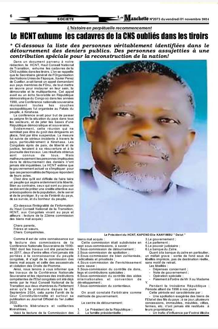 horju_t's tweet photo. le front de libération nationale en sigle #FLNC du président KAPEND ELIE KANYIMBU e d'accord au changement d la constitution mais en respectant ls résolutions des assises d la clôture d conférence nationale souverain d 2017.
Et dit non, au format de #L_UDPS et son union sacrée. https://t.co/aliDaCA4PD