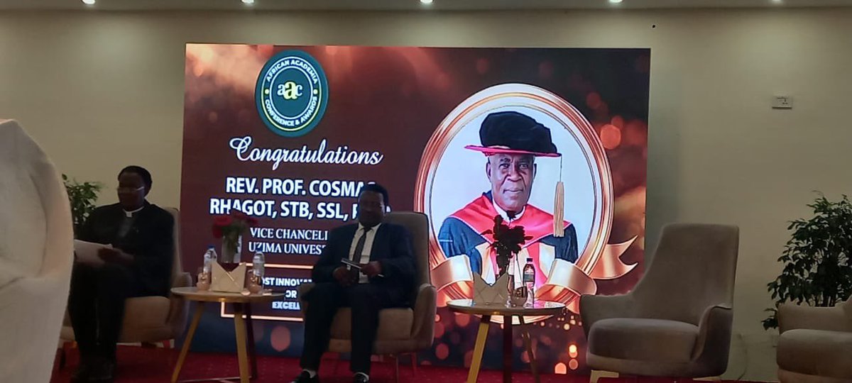 Prof. Fred Ogola- THE PRESIDENT OUT OF OFFICE tweet media