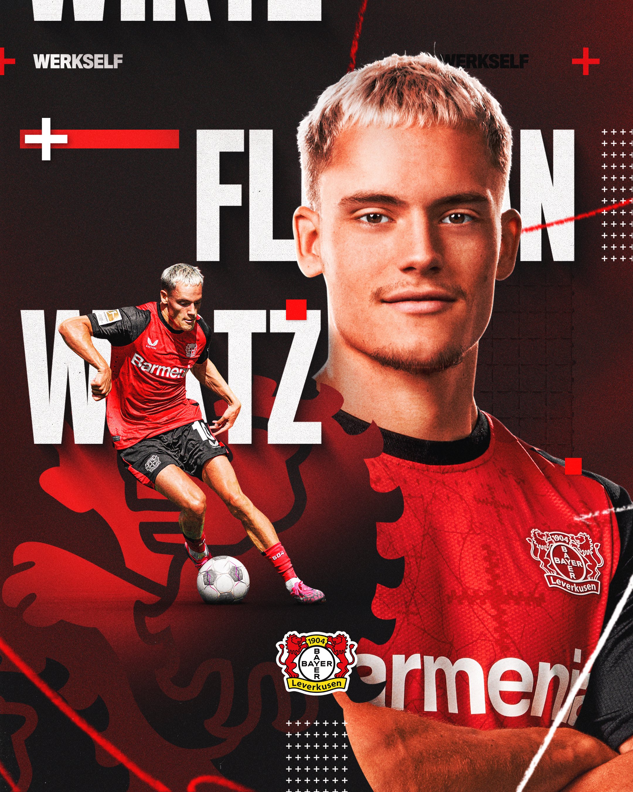 BAYER 04 WIRTZ 27 2022-23 Bayer Leverkusen Player Issue Pro
