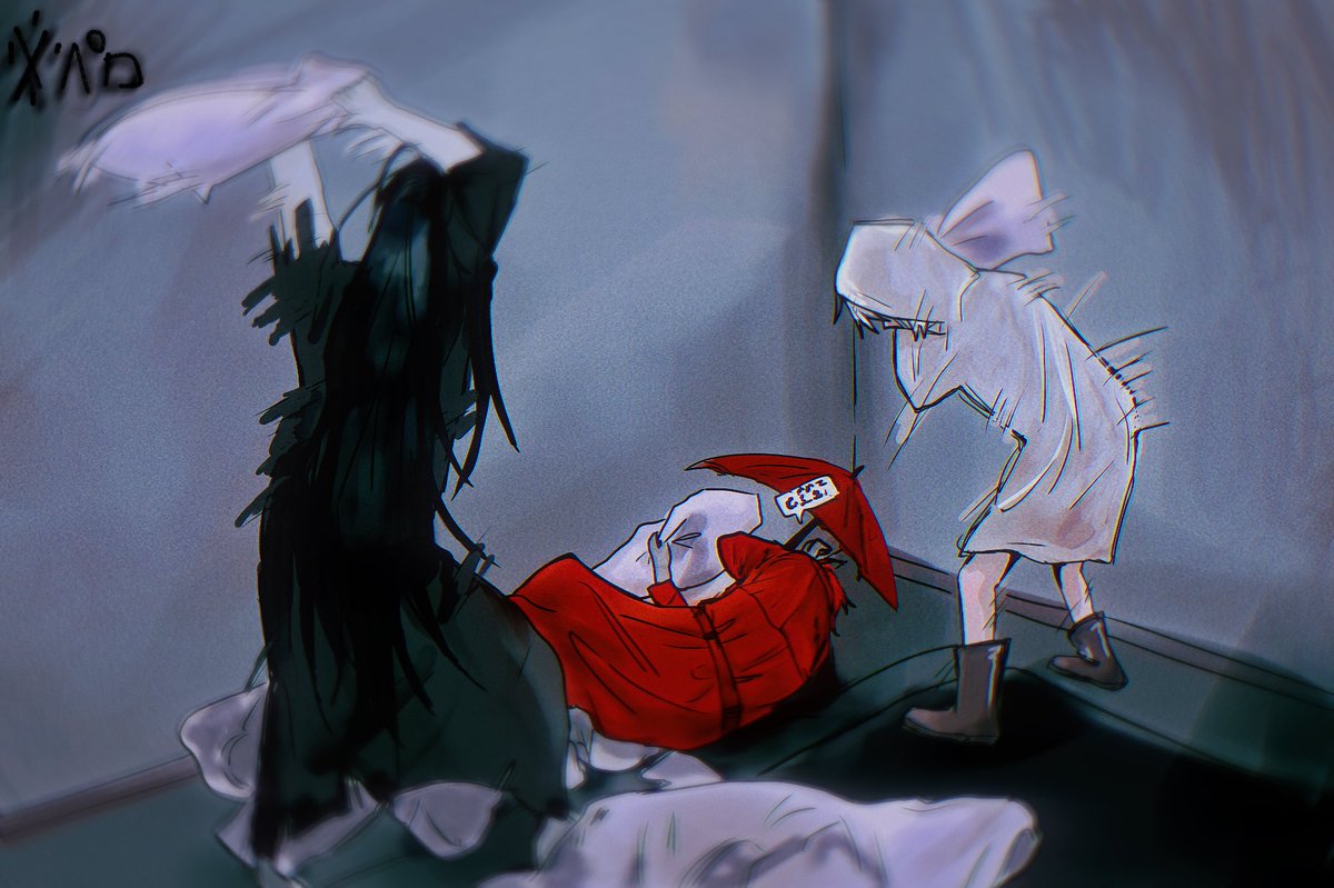 hanadumari_1118's tweet photo. 物理攻撃効かないらしい #文字化化   #文字化化_art #Homicipher https://t.co/QhhcN3ZNIg