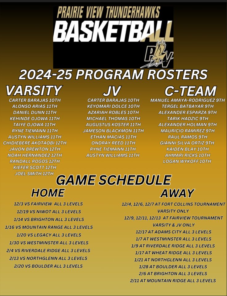 Prairie View Thunderhawks Basketball (@pvthunderhawkbb) on Twitter photo 