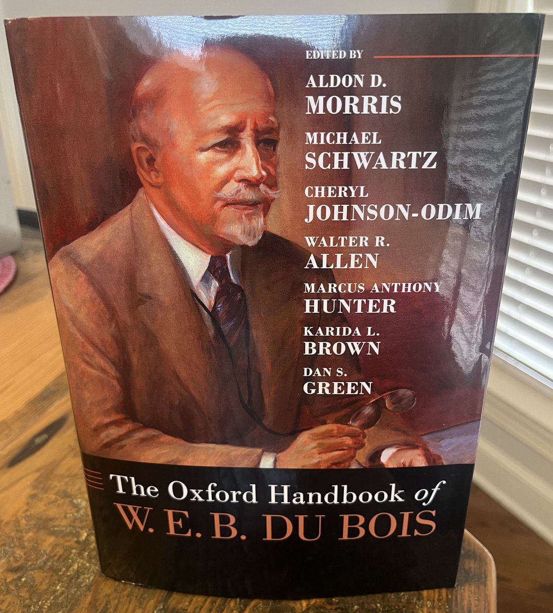 EarlWrightII's tweet photo. Honored to be part of this massive volume and in community with the leading Du Bois scholars of this era (probably any era). https://t.co/zvohQLBISB
