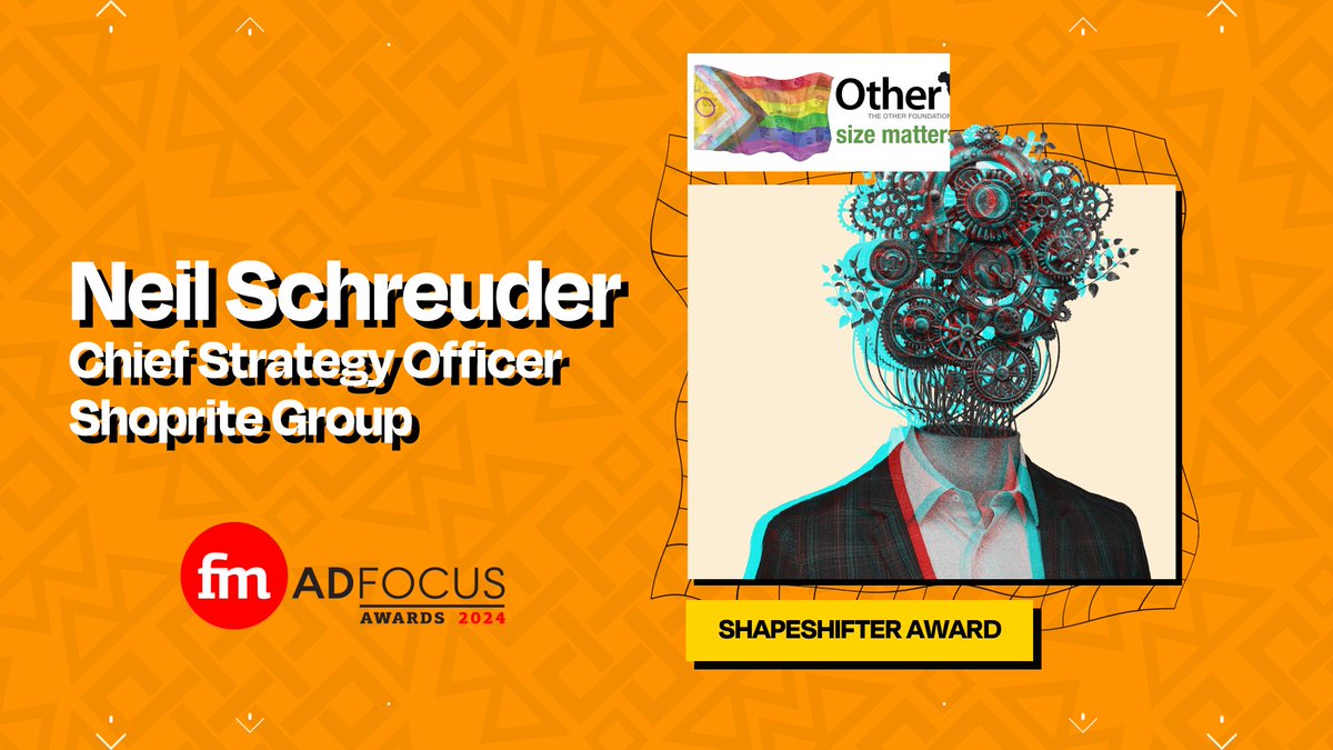 Arena Events (@arenaeventsza) on Twitter photo β‘ Shapeshifter Award
Celebrating trailblazers redefining the industry landscape! πβ¨
<a href="/FinancialMail/">FinancialMail</a> <a href="/RedZoneZA/">The Redzone</a> <a href="/OtherFoundation/">The Other Foundation</a> <a href="/SCOPEN_global/">SCOPEN International</a> <a href="/agencyselection/">Independent Agency Selection</a> #ResetCreativity #FMADFocus2024 β‘ Shapeshifter Award
Celebrating trailblazers redefining the industry landscape! πβ¨
<a href="/FinancialMail/">FinancialMail</a> <a href="/RedZoneZA/">The Redzone</a> <a href="/OtherFoundation/">The Other Foundation</a> <a href="/SCOPEN_global/">SCOPEN International</a> <a href="/agencyselection/">Independent Agency Selection</a> #ResetCreativity #FMADFocus2024